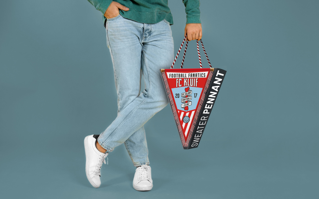 FC Kluif – Sweater pennant packaging