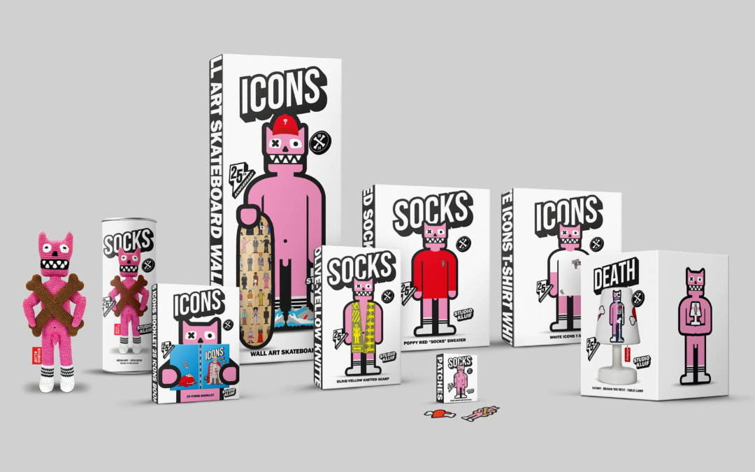 Studio Kluif 25th anniversary packaging